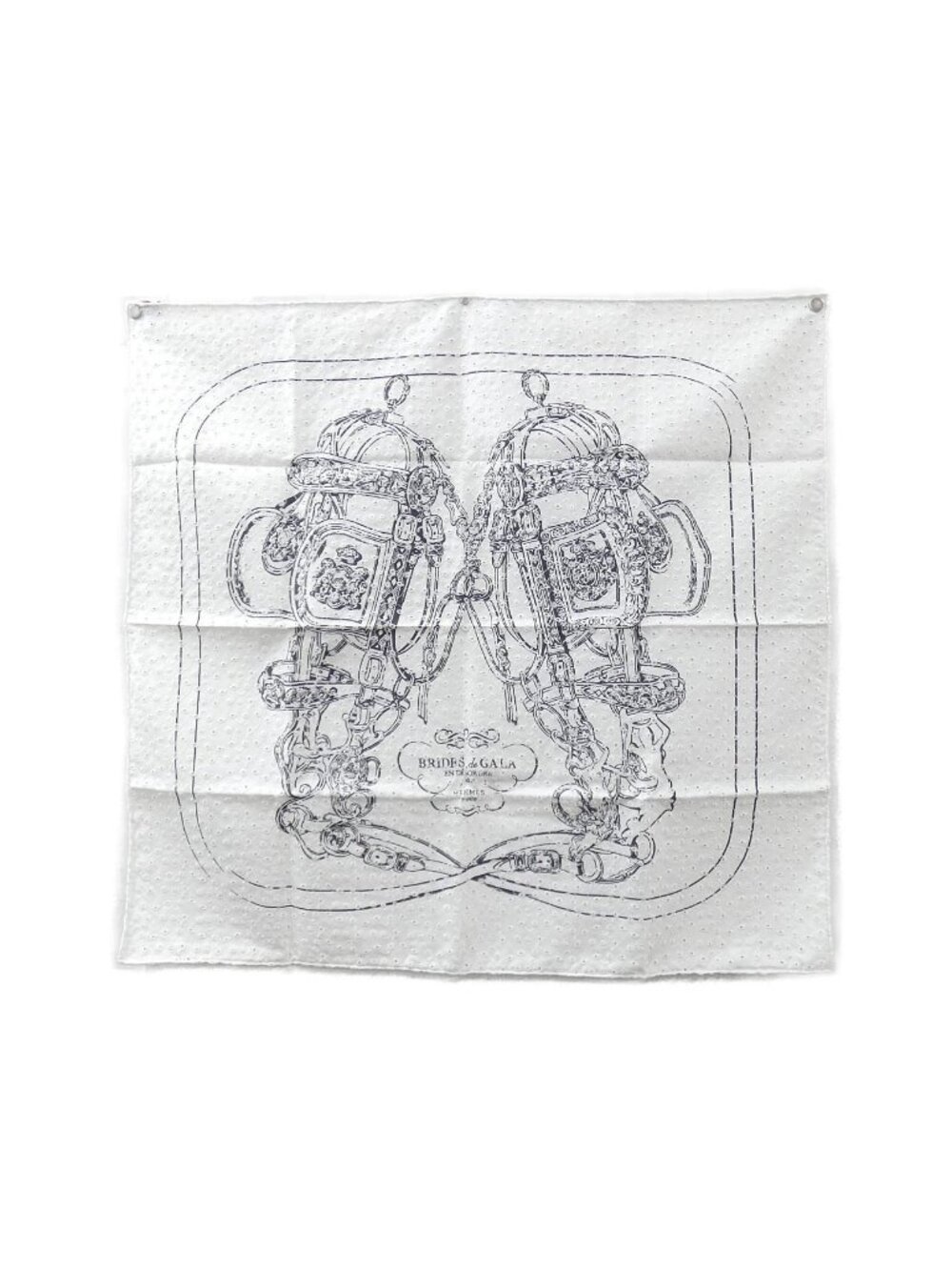 Hermes Borderie Anglaise Scarf